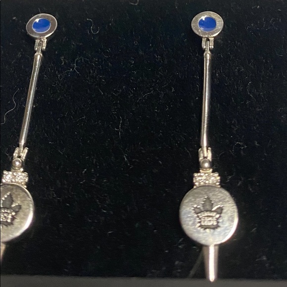 TML Real diamond & Sterling silver earrings. - Picture 2 of 3